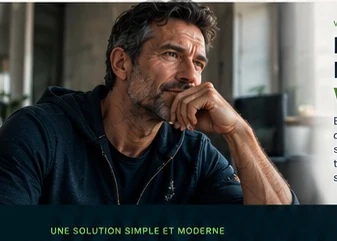 Homme adulte dans son quotidien